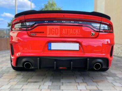 Rear Diffuser with Fins (CHARGER 20-23 Wide Body)