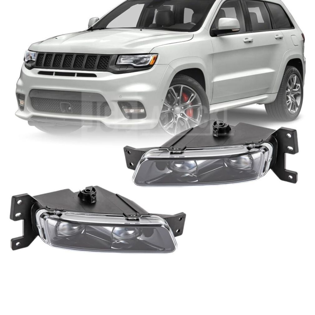 Full LED Smoked Fog Lights - Set (GRAND CHEROKEE 17-21 SRT)