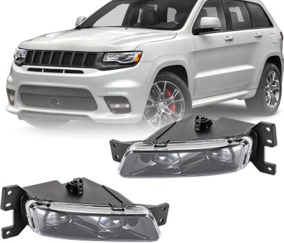 Full LED Smoked Fog Lights - Set (GRAND CHEROKEE 17-21 SRT)