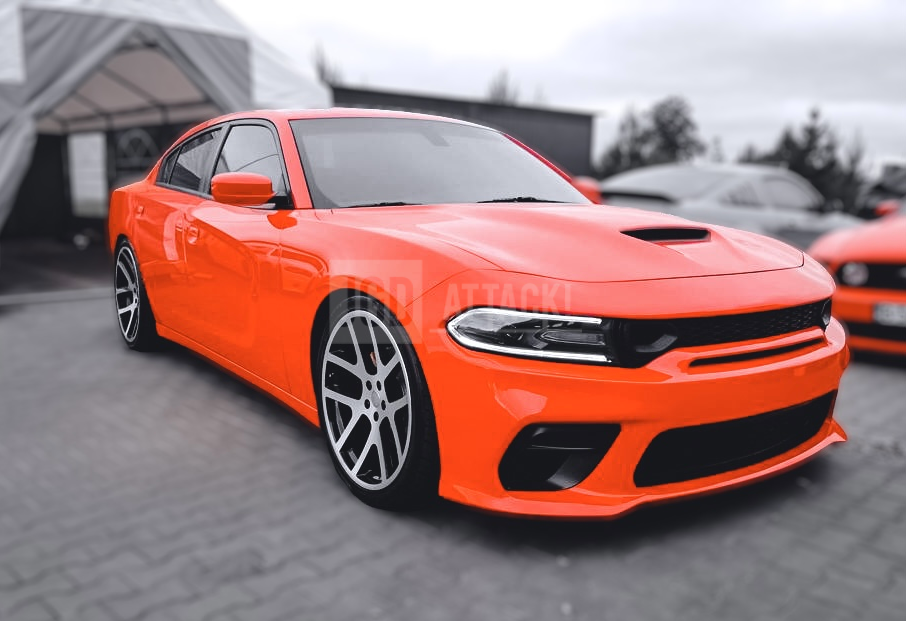 SRT HELLCAT 2021 Style Conversion Front Bumper (CHARGER 15-23)