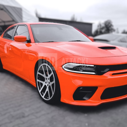 SRT HELLCAT 2021 Style Conversion Front Bumper (CHARGER 15-21)