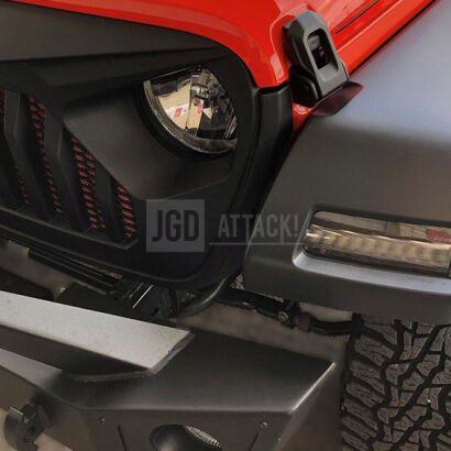 Smoked LED Turn Signals + DRL + Side Markers (WRANGLER JL 18-23)