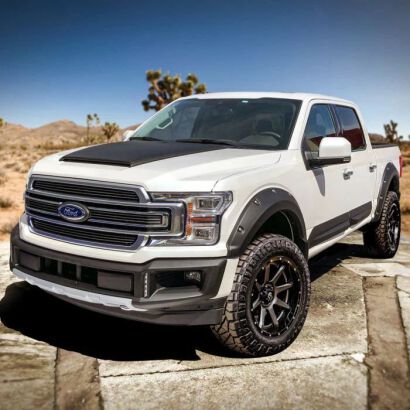Nakładki Ochronne Na Drzwi - Czarny Mat (F150 15-20)