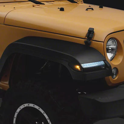 Fender Flares with Sequential Turn Signals - JL Style (WRANGLER 07-18 JK)