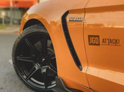 Aluminum Fenders - GT350 Style (MUSTANG 18-23 GT, Ecoboost)