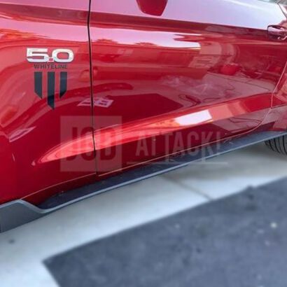 Side Skirts - GT350 Style (MUSTANG 15-23 Ecoboost, V6, GT)