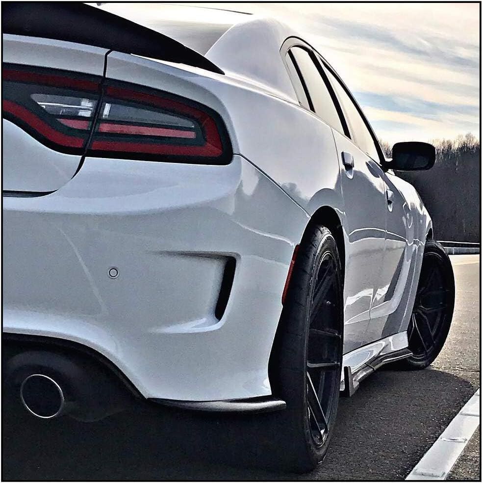 Rear Side Bumper Splitters (CHARGER 15-22 SRT)