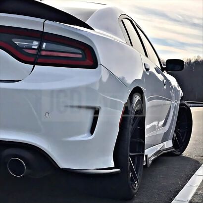 Rear Side Bumper Splitters (CHARGER 15-23 SRT)