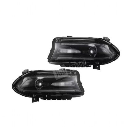 OE Style Full LED Projector Headlights - Set (CHARGER 15-23)