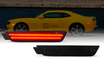 Dual LED Rear Bumper Side Markers (CAMARO 10-15)