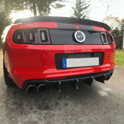 Quad Hole Rear Diffuser - V2 Competition Style (MUSTANG 13-14)