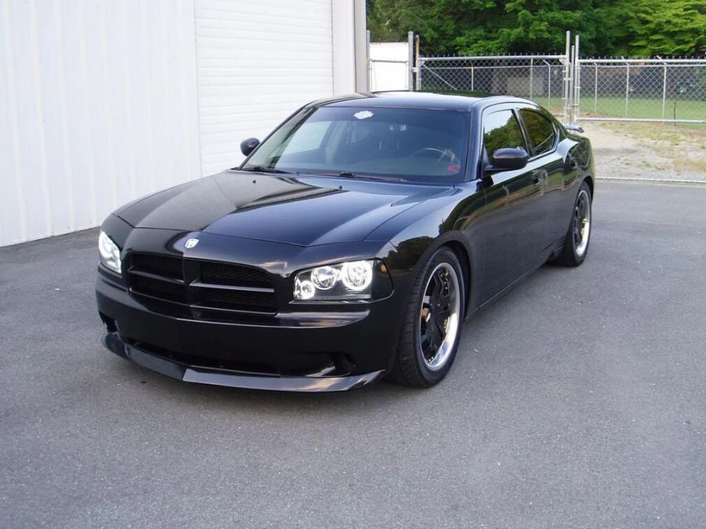 Chin Spoiler / Front Bumper Lip - IK Style (CHARGER 05-10)