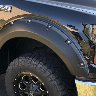 JGD ATTACK! - Pocket Rivet Style Fender Flares (F150 15-18)