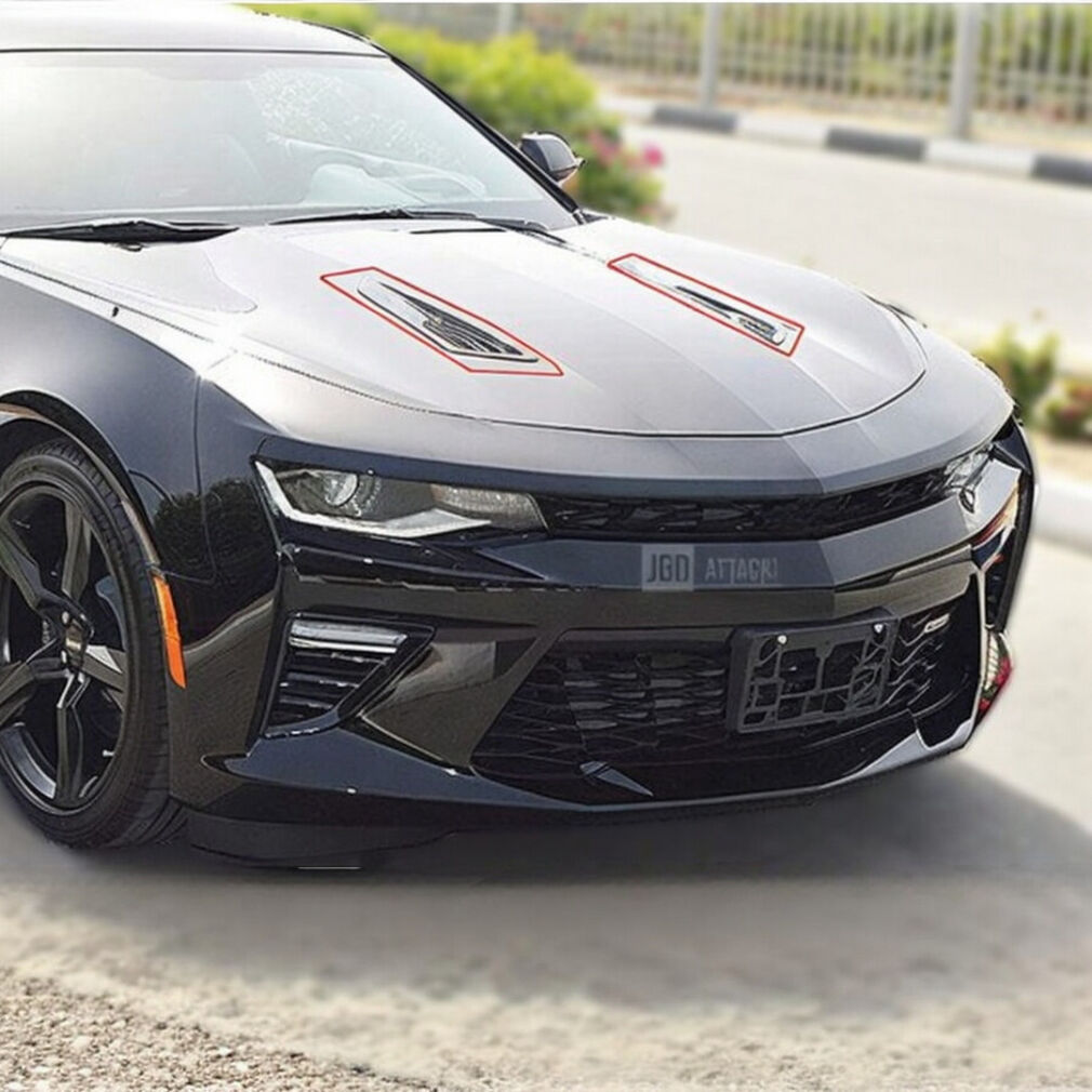 Hood Vent Louvers - SS Style (CAMARO 16-18 LT/RS)