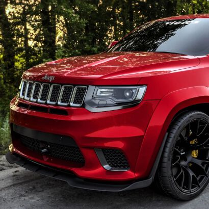 SRT Front Bumper Lip - Matte Black (GRAND CHEROKEE 14-21 SRT)