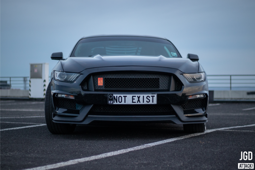 Zestaw Zderzaka Przedniego + Chin Spoiler - GT350 Styl (MUSTANG 15-17 EcoBoost, V6, GT)