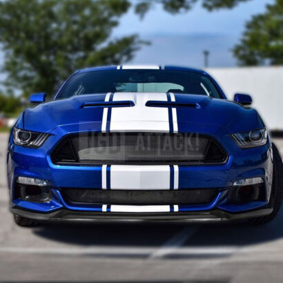 Chin Spoiler / Front Bumper Lip - Shelby Style (MUSTANG 15-17 V6, GT, Ecoboost)