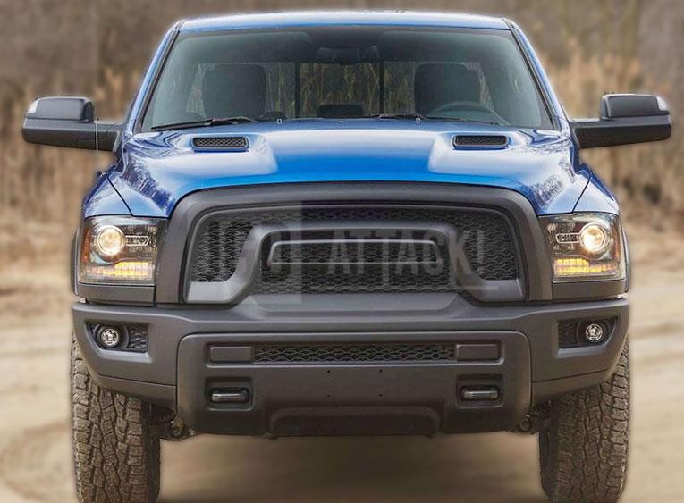 Upper Grille Replacement - Rebel style (RAM 1500 15-18)