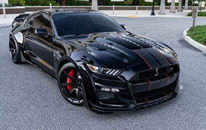 Maska Aluminiowa - 1:1 GT500KR Styl (MUSTANG 15-17 V6, GT, Ecoboost)