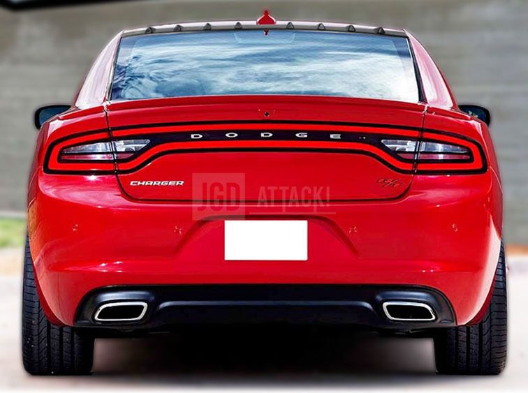 Shark Style Roof Window Spoiler (CHARGER 11-21 All)