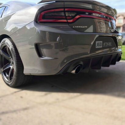 Rear Diffuser - SRT OE Style - Matte Black (CHARGER 15-23 SRT)