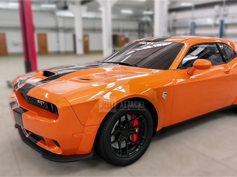 Dodge challenger wide online body fender flares